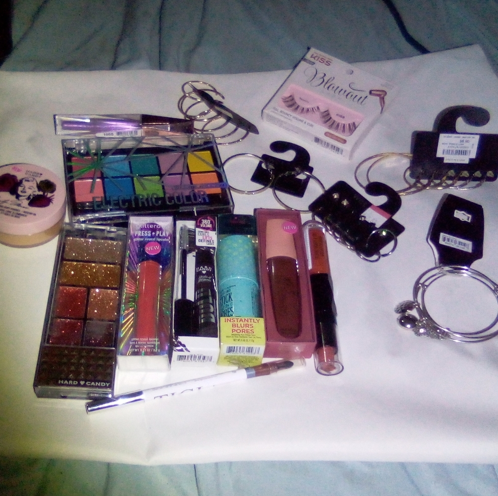 Makeup jewelry eyelashes